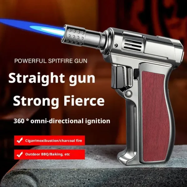 Windproof Butane Turbo Lighter High Temp Spray Gun