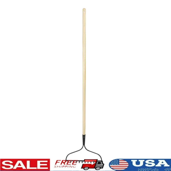 Versatile Garden Bow Rake - Durable, Lightweight Tool