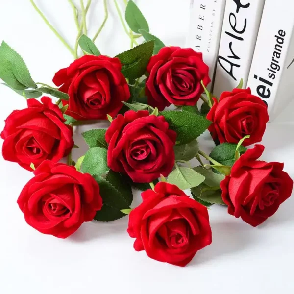 Roses Artificial Flowers for Wedding Home Decor