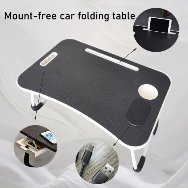 Simple, Sturdy, Wireless Charging, Foldable Small Table