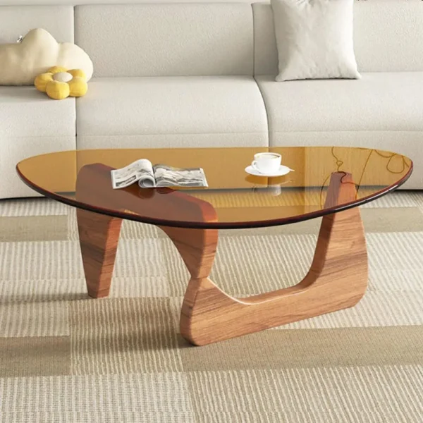 Modern Glass Coffee Table for Living Room