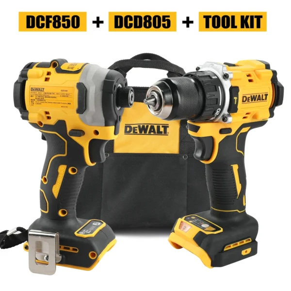 DEWALT Power Tool Bundle - DCD805, DCF805, DCF922